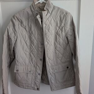 Quilted Beige Jacket
